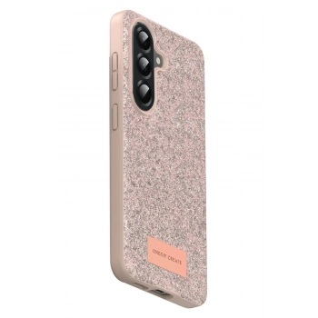 Mey İthalat®  Samsung Galaxy A17 5G Bright Simli Kapak - Pembe