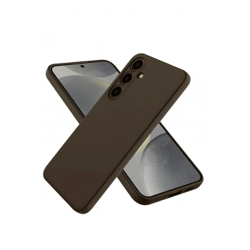 Mey İthalat®  Samsung Galaxy A26 Kılıf First Silikon - Kahverengi