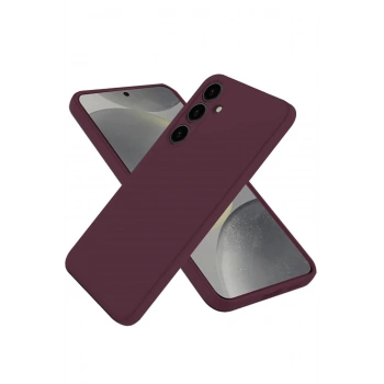 Mey İthalat®  Samsung Galaxy A26 Kılıf First Silikon - Mürdüm