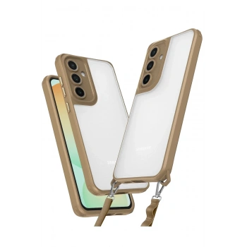 Mey İthalat®  Samsung Galaxy A26 Kılıf Penta Silikon Kılıf - Çöl Titanyum