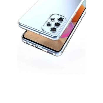 Mey İthalat®  Samsung Galaxy A32 Kılıf Lüx Şeffaf Silikon