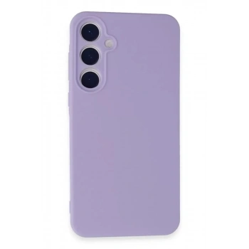 Mey İthalat®  Samsung Galaxy A35 5G Kılıf Nano içi Kadife Silikon - Lila