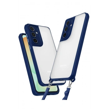 Mey İthalat®  Samsung Galaxy A35 5G Kılıf Penta Silikon Kılıf - Lacivert