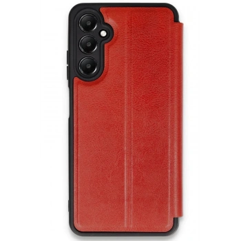 Mey İthalat®  Samsung Galaxy A36 Kılıf Flip Cover - Kırmızı