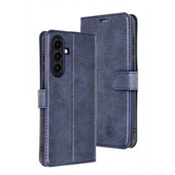 Mey İthalat®  Samsung Galaxy A36 Kılıf Trend S Plus Kapaklı Kılıf - Lacivert