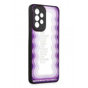 Mey İthalat®  Samsung Galaxy A53 5G Kılıf Mirror Desenli Kapak - Mirror - 5