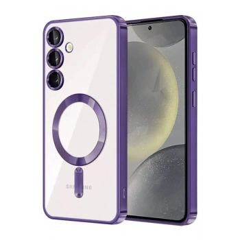 Mey İthalat®  Samsung Galaxy A55 5G Kross Magneticsafe Kapak - Mor