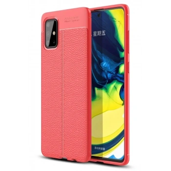 Mey İthalat®  Samsung Galaxy A71 Kılıf Auto Focus Kapak - Kırmızı