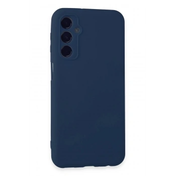 Mey İthalat®  Samsung Galaxy M34 5G Kılıf First Silikon - Lacivert