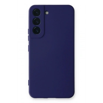 Mey İthalat®  Samsung Galaxy S23 Plus Kılıf Nano içi Kadife Silikon - Mor