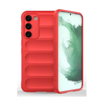 Mey İthalat®  Samsung Galaxy S23 Plus Kılıf Optimum Silikon - Kırmızı