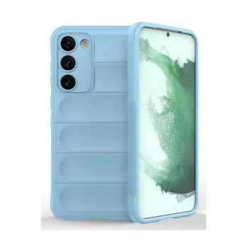 Mey İthalat®  Samsung Galaxy S23 Plus Kılıf Optimum Silikon - Sky Blue