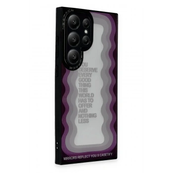 Mey İthalat®  Samsung Galaxy S23 Ultra Kılıf Mirror Desenli Kapak - Mirror - 5