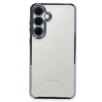 Mey İthalat®  Samsung Galaxy S24 FE Kılıf  Lensli Silikon - Lacivert