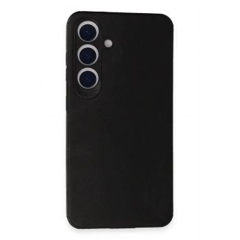 Mey İthalat®  Samsung Galaxy S24 Kılıf Loop Deri Silikon - Siyah