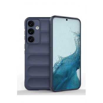 Mey İthalat®  Samsung Galaxy S24 Kılıf Optimum Silikon - Lacivert