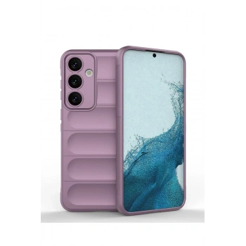 Mey İthalat®  Samsung Galaxy S24 Kılıf Optimum Silikon - Mor
