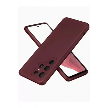 Mey İthalat®  Samsung Galaxy S25 Ultra Kılıf First Silikon - Bordo