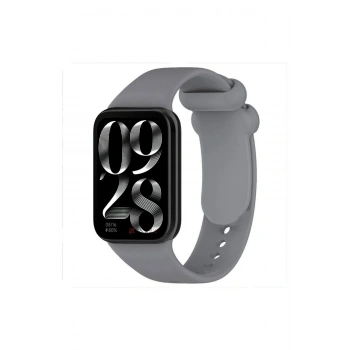 Mey İthalat®   Smart Band 8 Pro Klasik Kordon - Füme