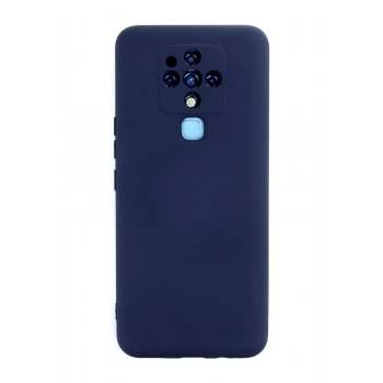 Mey İthalat®  Tecno Camon 16 Kılıf Nano içi Kadife Silikon - Lacivert