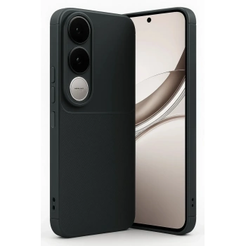 Mey İthalat®  Vivo V50 Lite 4G Auto Focus Karbon Kapak - Siyah
