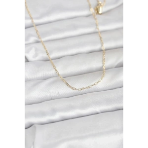 Mey İthalat® CM 14K Gold Renk 60 cm Zincirli Kadın Kolye