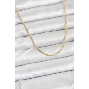 Mey İthalat® CM 14K Gold Renk Halka Model 60 cm Kadın Kolye