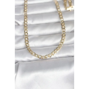 Mey İthalat® CM 14K Gold Renk Kalın Zincir Model 60 cm Kadın Kolye