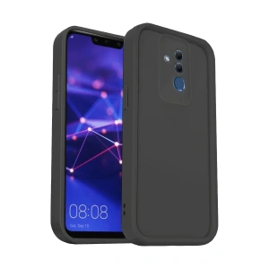 Mey İthalat®  Huawei Mate 20 Lite Kılıf Viera Silikon - Siyah