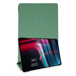 Mey İthalat®  iPad Air 5 (2022) Kılıf Tablet Smart Kılıf - Koyu Yeşil
