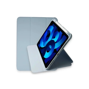 Mey İthalat®  iPad Pro 11 (2021) Kılıf Starling 360 Kalemlikli Tablet Kılıf - Mavi