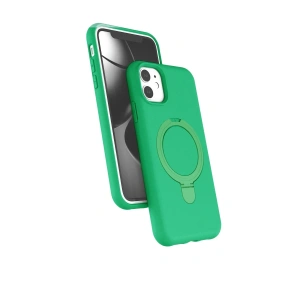Mey İthalat®   iPhone 11 Regal Magsafe Standlı Kapak - Yeşil