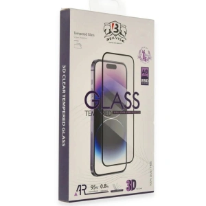 Mey İthalat®  iPhone 16E Bilvis 3D Cam Ekran Koruyucu