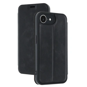Mey İthalat®  iPhone 16E Kılıf Flip Cover - Siyah