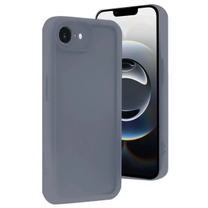 Mey İthalat®  iPhone 16E Kılıf Viera Silikon - Gri