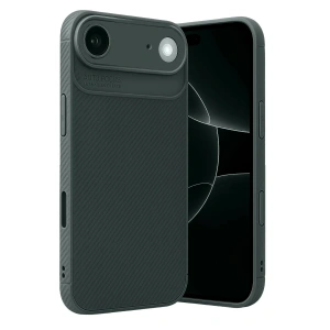 Mey İthalat®   iPhone 17 Air Auto Focus Karbon Kapak - Koyu Yeşil