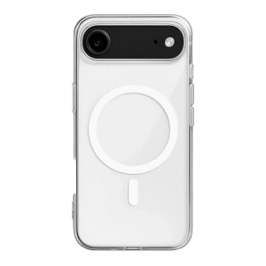 Mey İthalat®  iPhone 17 Air Kılıf Magneticsafe Şeffaf Silikon - Şeffaf
