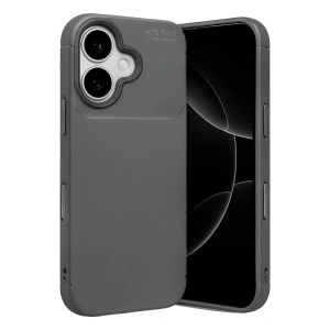 Mey İthalat®   iPhone 17 Auto Focus Karbon Kapak - Gri