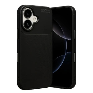 Mey İthalat®   iPhone 17 Auto Focus Karbon Kapak - Siyah