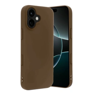 Mey İthalat®   iPhone 17 First Silikon - Kahverengi
