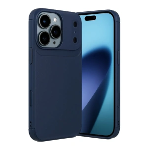 Mey İthalat®   iPhone 17 Pro Auto Focus Karbon Kapak - Lacivert