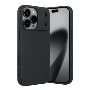 Mey İthalat®   iPhone 17 Pro Auto Focus Karbon Kapak - Siyah