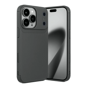 Mey İthalat®   iPhone 17 Pro Max Auto Focus Karbon Kapak - Gri