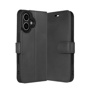 Mey İthalat®   iPhone 17 Trend S Plus Kapaklı Kılıf - Siyah