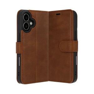 Mey İthalat®   iPhone 17 Trend S Plus Kapaklı Kılıf - Taba