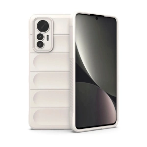 Mey İthalat®   Mi 12 Lite Kılıf Optimum Silikon - Krem