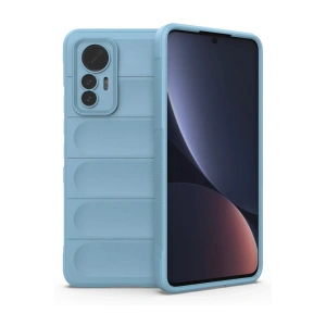Mey İthalat®   Mi 12 Lite Kılıf Optimum Silikon - Sky Blue