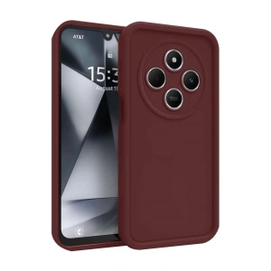 Mey İthalat®   Redmi 14C Kılıf Viera Silikon - Bordo