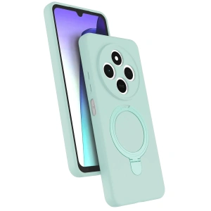 Mey İthalat®   Redmi 14C Regal Magsafe Standlı Kapak - Su Yeşili