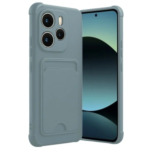 Mey İthalat®   Redmi Note 14 4G Kelvin Kartvizitli Silikon - Açık Yeşil